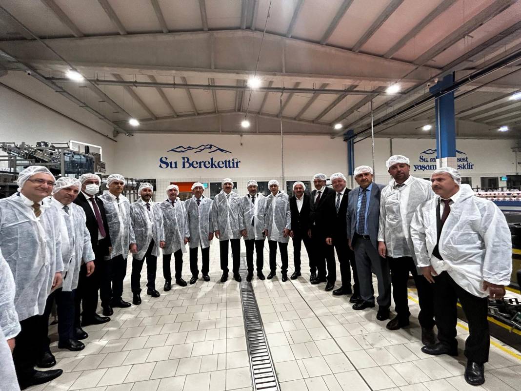 Konya’da açılan bu tesis Türkiye’ye su hizmeti verecek 17